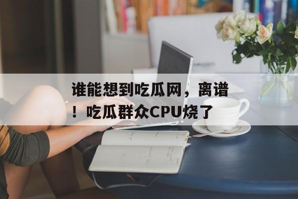 谁能想到吃瓜网，离谱！吃瓜群众CPU烧了